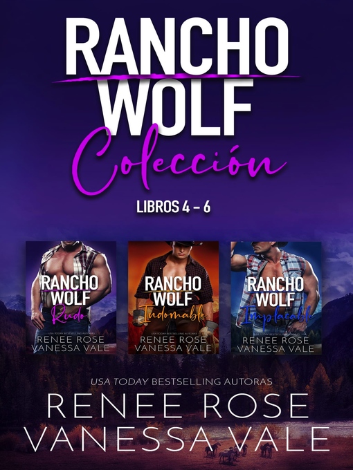 Title details for Rancho Wolf Colección--Libros 4--6 by Vanessa Vale - Available